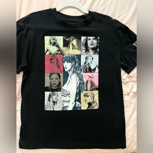 Taylor Swift Eras Tour Black Concert Tee - Before TTPD